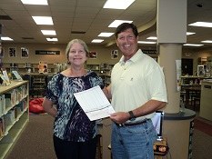 Cathy Johnson Receives Micro Grant on Behalf of Friends Group